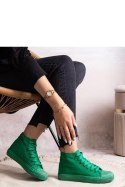 Zielone wysokie trampki Rafife - Solea Solea Zielone wysokie trampki Rafife - Solea Solea