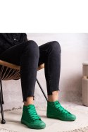 Zielone wysokie trampki Rafife - Solea Solea Zielone wysokie trampki Rafife - Solea Solea