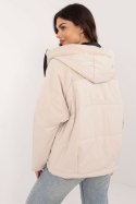 Kurtka Damska Model MBM-KR-AJ218.42 Light Beige - MBM MBM Kurtka Damska Model MBM-KR-AJ218.42 Light Beige - MBM MBM