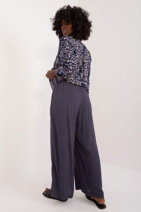 Spodnie Damskie Model D73761M62237E Navy - Sublevel Sublevel Spodnie Damskie Model D73761M62237E Navy - Sublevel Sublevel