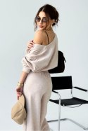 Spodnie Komplet Model Meggi 93699040 beige - LaBalancia LaBalancia Spodnie Komplet Model Meggi 93699040 beige - LaBalancia LaBalancia