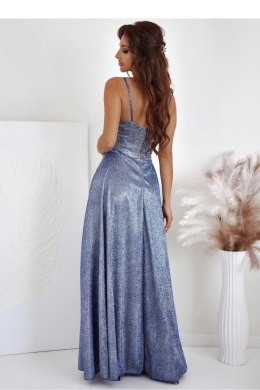 Sukienka Model 001113. Gorset Lux Silver/Blue - With You With You