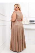 Sukienka Model Amanda Lux 02024. Dark Gold - With You With You Sukienka Model Amanda Lux 02024. Dark Gold - With You With You