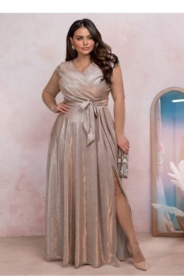 Sukienka Model Amanda Lux 02024. Gold - With You With You