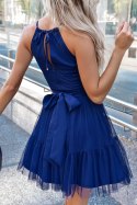 Sukienka Model Cristal 02063. Navy - With You With You Sukienka Model Cristal 02063. Navy - With You With You