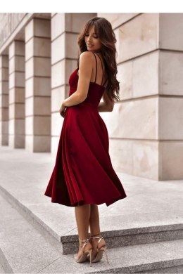 Sukienka Model Tifani 001140. 7/8 Bordo - With You With You
