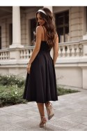 Sukienka Model Tifani 7/8 001140. Black - With You With You Sukienka Model Tifani 7/8 001140. Black - With You With You