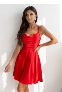 Sukienka Model Valeria 001174. Red - With You With You Sukienka Model Valeria 001174. Red - With You With You