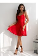 Sukienka Model Valeria 001174. Red - With You With You Sukienka Model Valeria 001174. Red - With You With You
