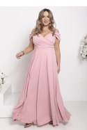 Sukienka Model Walentina Gładka 0011171. Dirty Pink - With You With You Sukienka Model Walentina Gładka 0011171. Dirty Pink - With You With You