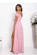 Sukienka Model Walentina Gładka 0011171. Dirty Pink - With You With You Sukienka Model Walentina Gładka 0011171. Dirty Pink - With You With You