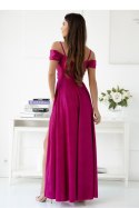 Sukienka Model Walentina Lux 001117. Amarant - With You With You