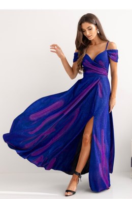 Sukienka Model Walentina Lux 001117. Chaber/Amarant - With You With You