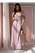 Sukienka Model Walentina Lux 001117. Dirty Pink - With You With You Sukienka Model Walentina Lux 001117. Dirty Pink - With You With You
