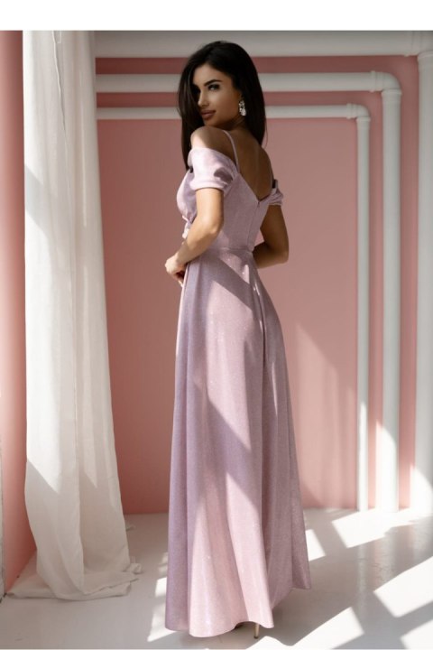 Sukienka Model Walentina Lux 001117. Dirty Pink - With You With You Sukienka Model Walentina Lux 001117. Dirty Pink - With You With You