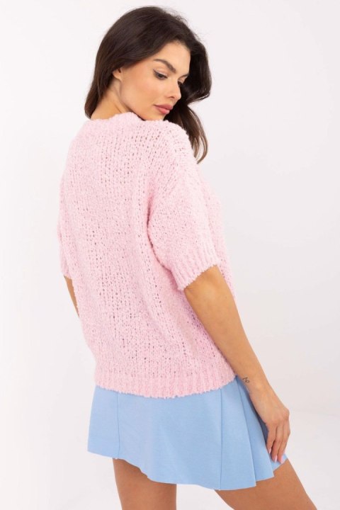 Sweter Damski Model MI-SW-2701.23 Light Pink - Italy Moda Italy Moda Sweter Damski Model MI-SW-2701.23 Light Pink - Italy Moda Italy Moda