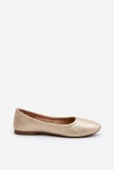 Baleriny Model Stacee 9BL02-1029 Gold - Step in style Step in style Baleriny Model Stacee 9BL02-1029 Gold - Step in style Step in style