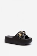 Sandał Klapki Model Bremavia BG181 Black - Step in style Step in style Sandał Klapki Model Bremavia BG181 Black - Step in style Step in style