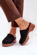 Sandał Klapki Model Ellason 8065 Black - Step in style Step in style Sandał Klapki Model Ellason 8065 Black - Step in style Step in style