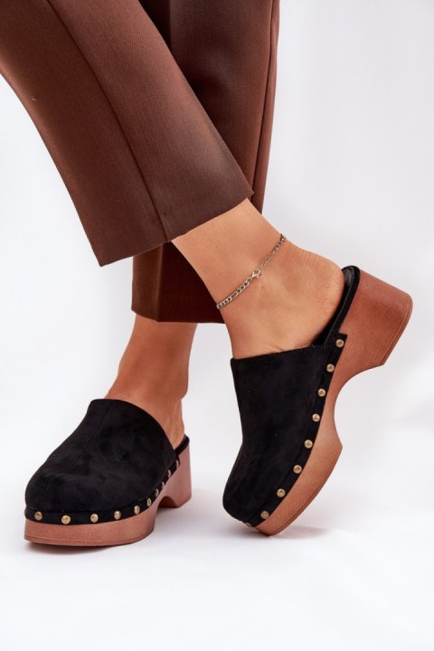 Sandał Klapki Model Ellason 8065 Black - Step in style Step in style Sandał Klapki Model Ellason 8065 Black - Step in style Step in style