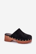 Sandał Klapki Model Ellason 8065 Black - Step in style Step in style Sandał Klapki Model Ellason 8065 Black - Step in style Step in style