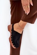 Sandał Klapki Model Ellason 8065 Black - Step in style Step in style Sandał Klapki Model Ellason 8065 Black - Step in style Step in style