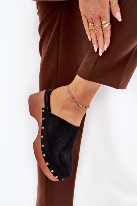 Sandał Klapki Model Ellason 8065 Black - Step in style Step in style Sandał Klapki Model Ellason 8065 Black - Step in style Step in style