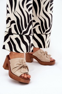 Sandał Klapki Model Kikilla RMR23126-8 Beige - Step in style Step in style