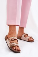 Sandał Klapki Model Osoffe 666-31 Camel - Step in style Step in style Sandał Klapki Model Osoffe 666-31 Camel - Step in style Step in style