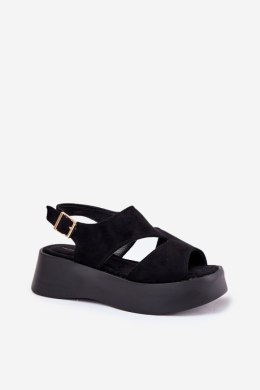 Sandały Model Karonia 5227 Black - Step in style Step in style