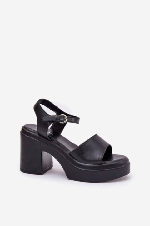 Sandały Model Korlevia 78-185 Black - Step in style Step in style Sandały Model Korlevia 78-185 Black - Step in style Step in style