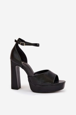 Sandały Model Lomman SQC-165 Black - Step in style Step in style