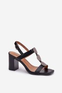 Sandały Model Mirfedi 11-4 Black - Step in style Step in style Sandały Model Mirfedi 11-4 Black - Step in style Step in style
