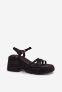 Sandały Model Nendal 1765 Black - Step in style Step in style Sandały Model Nendal 1765 Black - Step in style Step in style