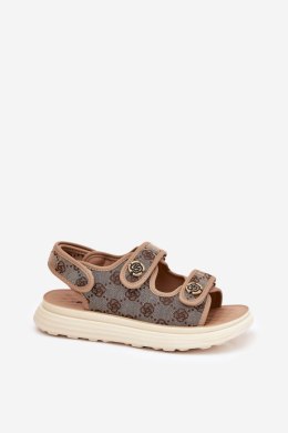Sandały Model Pefese 88-12 Khaki - Step in style Step in style