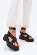 Sandały Model Tenzorus WS-001 Black - Step in style Step in style Sandały Model Tenzorus WS-001 Black - Step in style Step in style