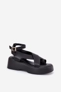 Sandały Model Tenzorus WS-001 Black - Step in style Step in style Sandały Model Tenzorus WS-001 Black - Step in style Step in style