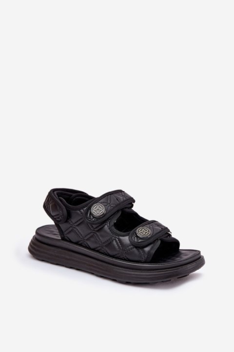 Sandały Model Zoliner 88-02 Black - Step in style Step in style Sandały Model Zoliner 88-02 Black - Step in style Step in style