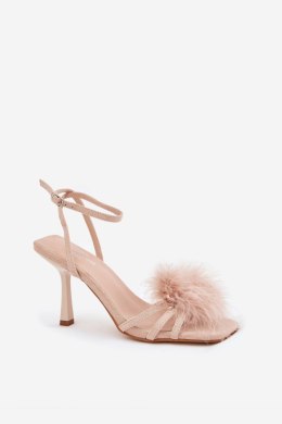 Sandały Model Xaliope P-1408 Beige - Step in style Step in style
