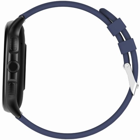 Smartwatch Damski GRAVITY GT12-2 Granatowy Pasek Silikonowy + Czarna Bransoleta Smartwatch Damski GRAVITY GT12-2 Granatowy Pasek Silikonowy + Czarna Bransoleta