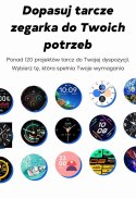 Smartwatch Damski GRAVITY GT12-6 Fioletowy Pasek Silikonowy + Srebrna Bransoleta