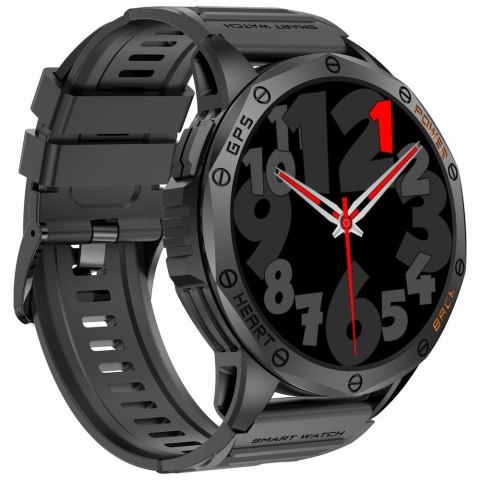 Smartwatch Męski GRAVITY GPS GT24-1 Czarny Pasek Silikonowy + Granatowy Pasek Silikonowy Smartwatch Męski GRAVITY GPS GT24-1 Czarny Pasek Silikonowy + Granatowy Pasek Silikonowy