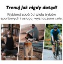 Smartwatch Męski GRAVITY GPS GT24-1 Czarny Pasek Silikonowy + Granatowy Pasek Silikonowy