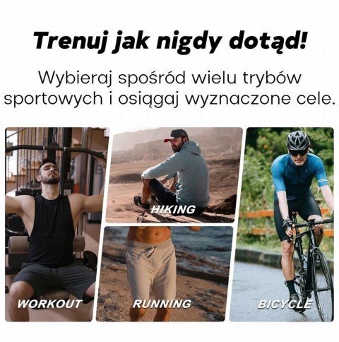 Smartwatch Męski GRAVITY GPS GT24-1 Czarny Pasek Silikonowy + Granatowy Pasek Silikonowy Smartwatch Męski GRAVITY GPS GT24-1 Czarny Pasek Silikonowy + Granatowy Pasek Silikonowy