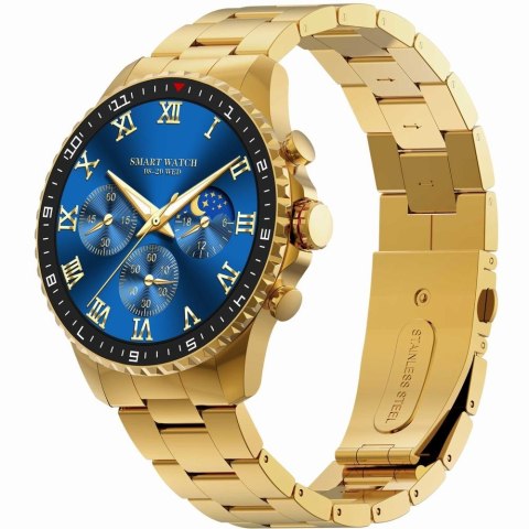 Smartwatch Męski GRAVITY GT16-1 Gold / Złota Bransoleta Smartwatch Męski GRAVITY GT16-1 Gold / Złota Bransoleta
