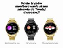 Smartwatch Męski GRAVITY GT16-1 Gold / Złota Bransoleta