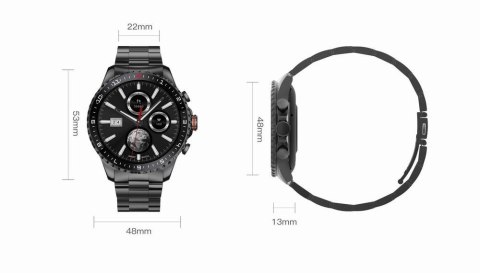 Smartwatch Męski GRAVITY GT16-1 Gold / Złota Bransoleta Smartwatch Męski GRAVITY GT16-1 Gold / Złota Bransoleta