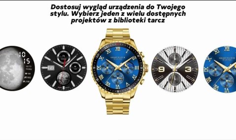 Smartwatch Męski GRAVITY GT16-2 Black / Czarna Bransoleta Smartwatch Męski GRAVITY GT16-2 Black / Czarna Bransoleta