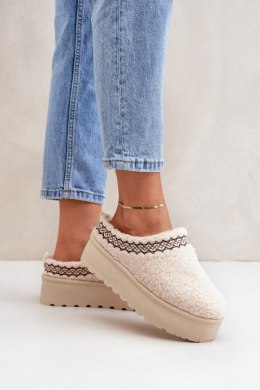 Śniegowce Model Leaniella 8909 Light Beige - Step in style Step in style