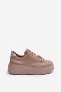 Buty Sportowe Model Maciejka 06191-04 Beige - Step in style Step in style Buty Sportowe Model Maciejka 06191-04 Beige - Step in style Step in style